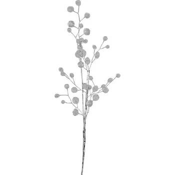 Vánoční dekorace Dekorační větvička s korálky X7589