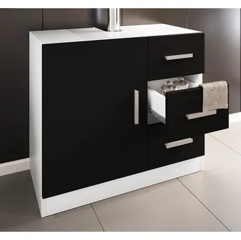Koupelnový nábytek Vcm Skříňka pod umyvadlo Zalo XL, černá