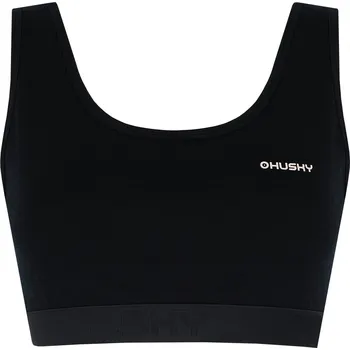 Podprsenka Dámská merino podprsenka HUSKY Mebra černá Velikost: S