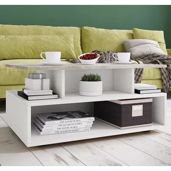 Konferenční stolek Vcm Konferenční stolek Esila, betonový vzhled