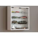 Vcm Nástěnná vitrína Mandosa S, bílá