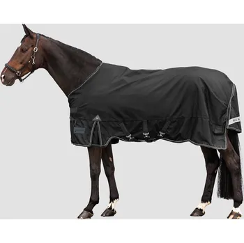 Vybavení pro koně WALDHAUSEN Deka výběhová Scandic Waldhausen, 100 g, černá Délka zad: 145 cm