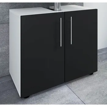 Koupelnový nábytek Vcm Skříňka pod umyvadlo Flandu II, černá