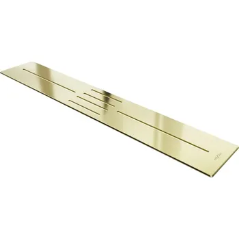 Odvodňovací žlab Mexen Toro kryt do sprchové vaničky 130-160 cm, zlatý - 43920050 Příslušenství ke sprchovým vaničkám