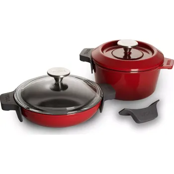 Hrnec Woll Iron PB-CI-SET-0002-010 červená 20 cm