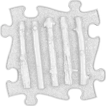 Koloběžka MUFFIK Větvičky - tvrdá bílá