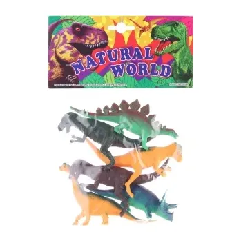 Figurka Plastoví dinosauři v sáčku – sada 6 ks