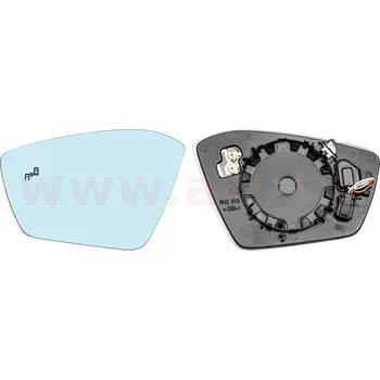 Sklo zp. zrcátka s plastovým držákem vyhřívané s asistentem L ACI 7638835