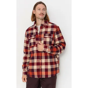 Iriedaily Lumber Fella (wine) M, vínově červená