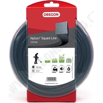 Struna do sekačky Žací struna Oregon 4 mm x 22 m - NYLIUM ČTVEREC (539166)