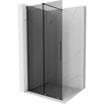 Mexen Velar posuvná sprchová stěna Walk-in 70 x 200 cm, grafit 8 mm, gun metal - 871-070-000-43-95 Sprchové stěny
