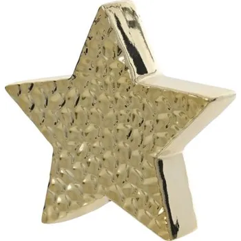 Dekorativní figurka hvězda porcelánová 17 cm