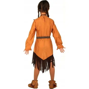 Karnevalový kostým Kostým dětský Indiánka karnevalový ples Indiáni karneval převlek 110-1