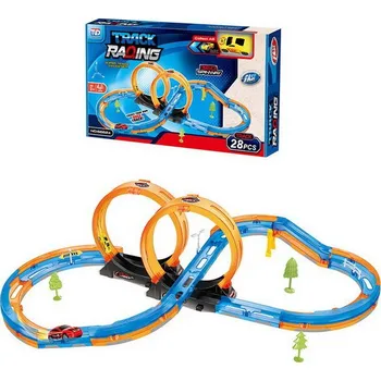 autodráha Závodní dráha Rychlá smyčka 28ks.