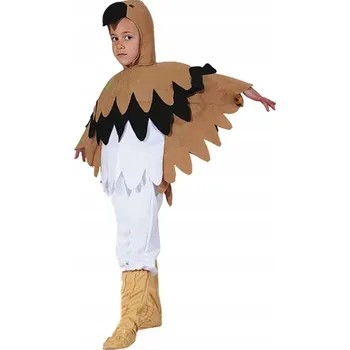 Karnevalový kostým Kostým Vrabec časnaparty vel. 104