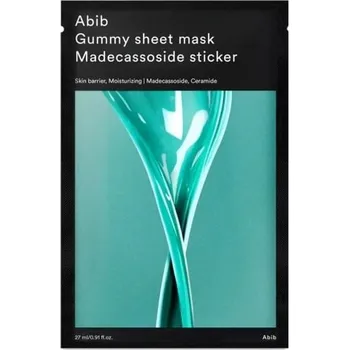 Pleťová maska Hydratační plátýnková maska Madecassoside Sticker (Gummy Sheet Mask) Abib - 27 ml
