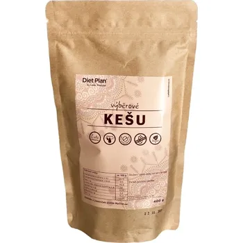 Diet Plan Kešu výběrové jumbo 400 g
