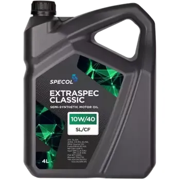 Motorový olej SPECOL EXTRASPEC CLASSIC SEMISYNTHETIC SL/CF 10W/40 4L