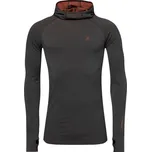 tričko Klimatex Eliud Seamless LS - Black/Orange XL/XXL