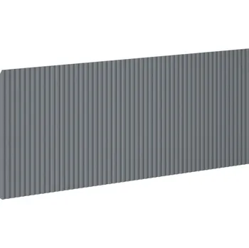 Koupelnový nábytek Mexen Rivel přední s rýhováním pro skříňku do koupelny 80 x 43,5 cm, matná grafitová - 91A20-0800-470-1-66 Čela a dvířka skříněk