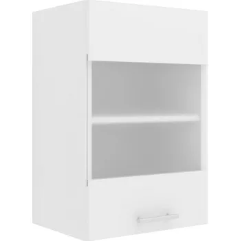 Kuchyňská skříňka Vcm Horní kuchyňská skříňka Esilo, 40 cm, skleněná dvířka, bílá