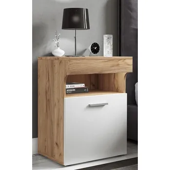 Noční stolek Vcm Noční stolek Slepal M, dub medový