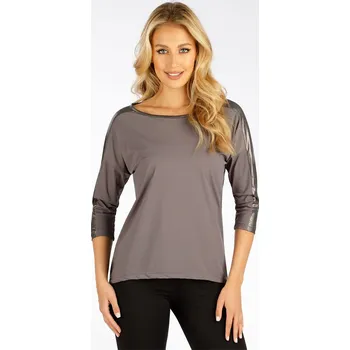 Dámské tričko Litex Dámské triko s 3/4 rukávem 7F222 šedá S