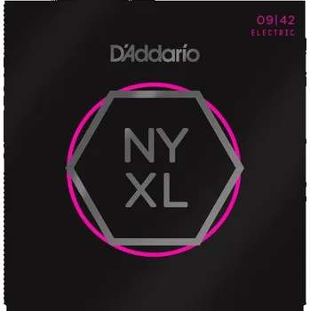 Struna pro kytaru a smyčcový nástroj D'Addario NYXL0942-3P Struny pro elektrickou kytaru