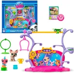 Bandai Littlest Pet Shop Zvířátka mají talent – herní sada + 2 figurky 00558