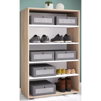 Botník Vcm Botník Lona XL 5dílný, dub sonoma