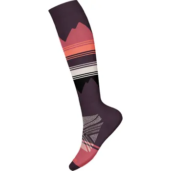 Dámská móda SMARTWOOL Women's Ski Targeted Cushion Pattern OTC Ski purple velikost: 34-37