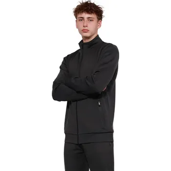 Pánská mikina Mikina DUBLER černý melír XXL