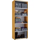 Vcm Botník Vandol I bez dveří a 5 polic, buk