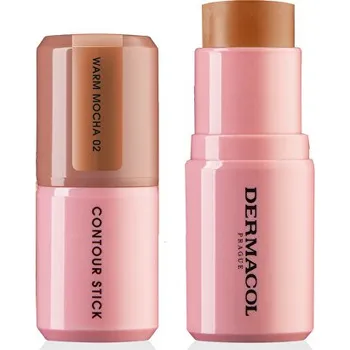 Bronzer Konturovací tyčinka (Contour Stick) Dermacol / Odstín: 02 Warm Mocha - 7 g