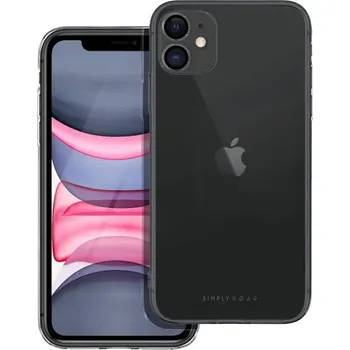 Pouzdro na mobilní telefon Pouzdro Roar Pure Simple Fit Case APPLE IPHONE 11 transparentní