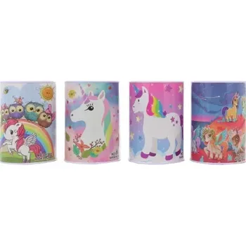 Pokladnička Kovová pokladnička Jednorožci