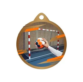 Házenkářská medaile UV50016 - 50 mm, Bronz