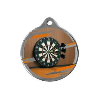 Šipkařská medaile UV32010 - 32 mm, Stříbro