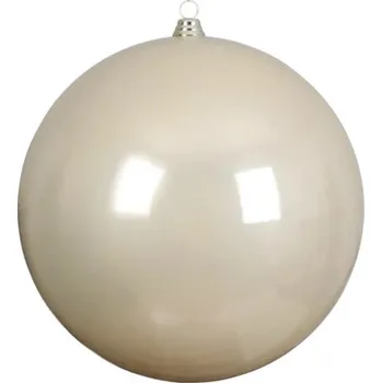 Vánoční ozdoba Vánoční ozdoba plastová koule odolná Ø 40 cm perleť