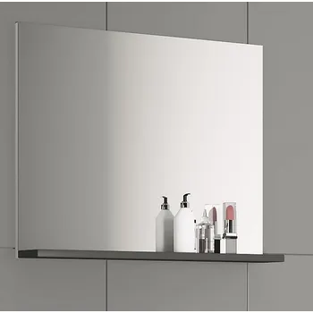 Zrcadlo Vcm Koupelnové zrcadlo Landos, antracit