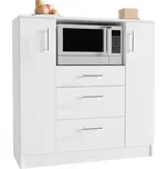 Vcm Kuchyňská komoda Esilo, bílá