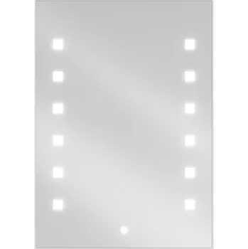 Zrcadlo Mexen Ner koupelnové zrcadlo podsvícené 50 x 70 cm, LED 6000K, odmlžování - 9809-050-070-611-00 Koupelnová zrcadla