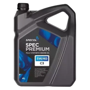 Motorový olej SPECOL SPEC PREMIUM C3 5W/40 4L