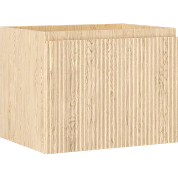 Koupelnový nábytek Mexen Rivel koupelnová skříňka pod umyvadlo 60 cm, 1 zásuvka, drážkovaná, dub - 91A20-06047-1-BF81 Koupelnové skříňky