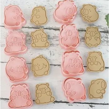 Vykrajovátko 3D vykrajovátka na sušenky - KAPYBARA - 8 ks (Značka: TAKARA TOMY)