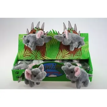 plyšák Přívěsek na klíče Plyšový slon plyšové hračky