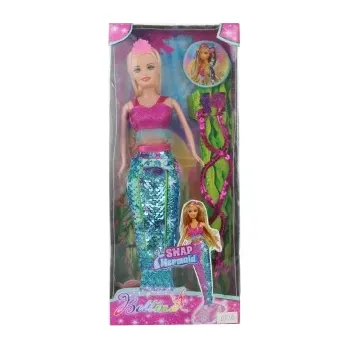 Panenka Lamps Mořská panna s flitry