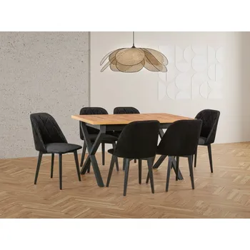 Jídelní židle MONTI 3 Sonoma 38B Rovné