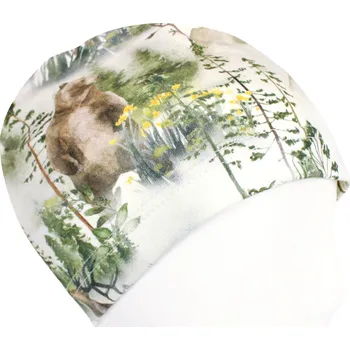 Čepice V-Mart, Jarní/podzimní čepice Lesní zvířata 52-54 cm