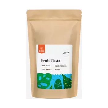 Káva Pražená zrnková káva Fruit Fiesta 250 g